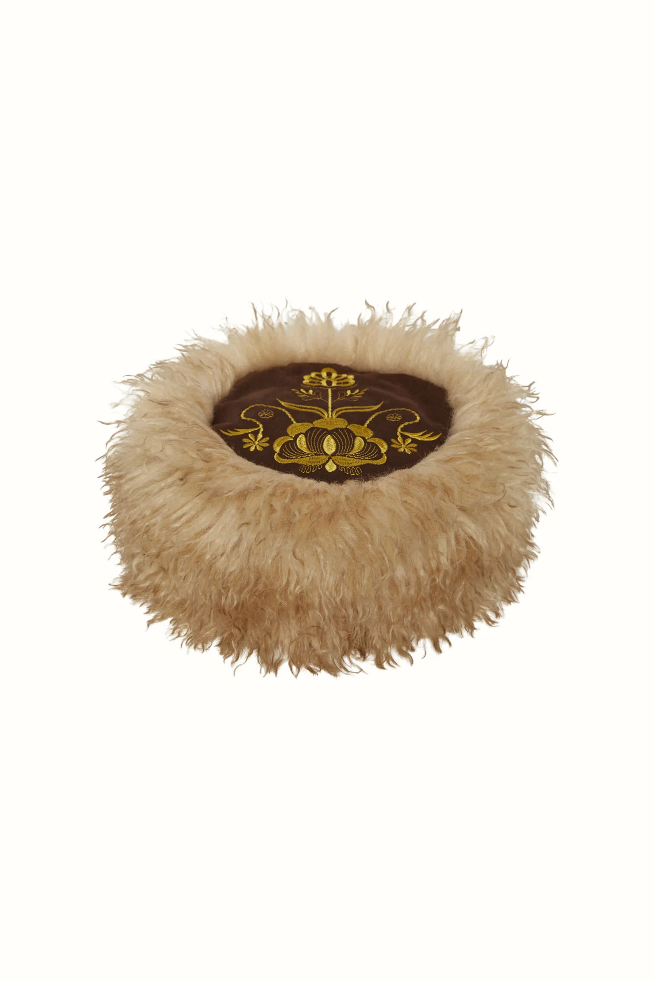 Bianca Brown Faux Fur Hat - Image 6