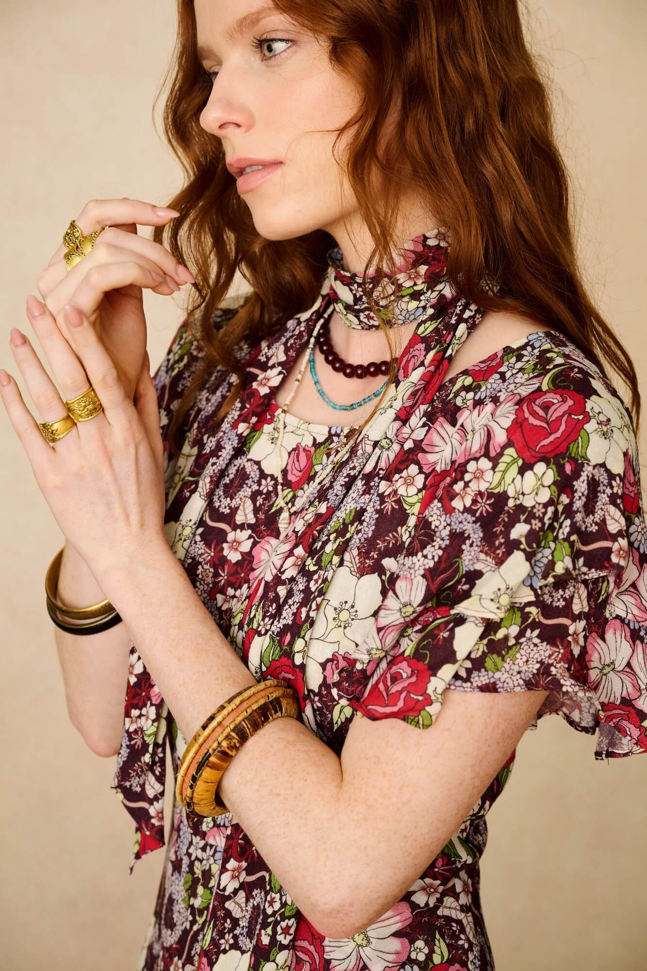 Forget Me Not Floral Maxi Dress - Image 5