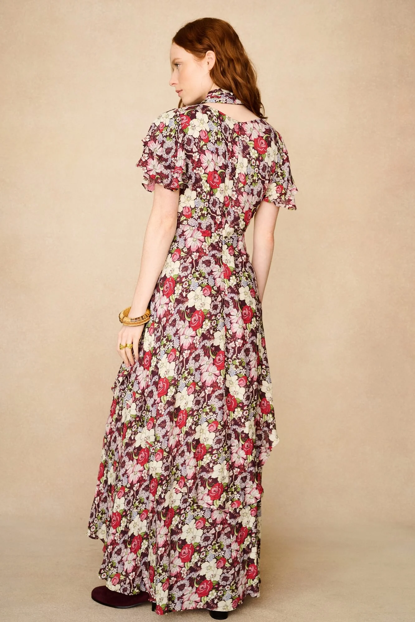 Forget Me Not Floral Maxi Dress - Image 7