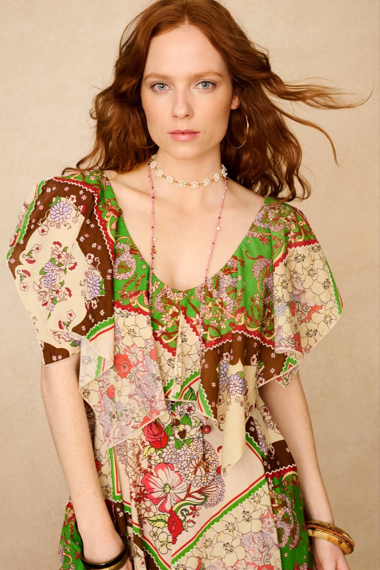 Secret Garden Handkerchief Midi Dress - Image 5