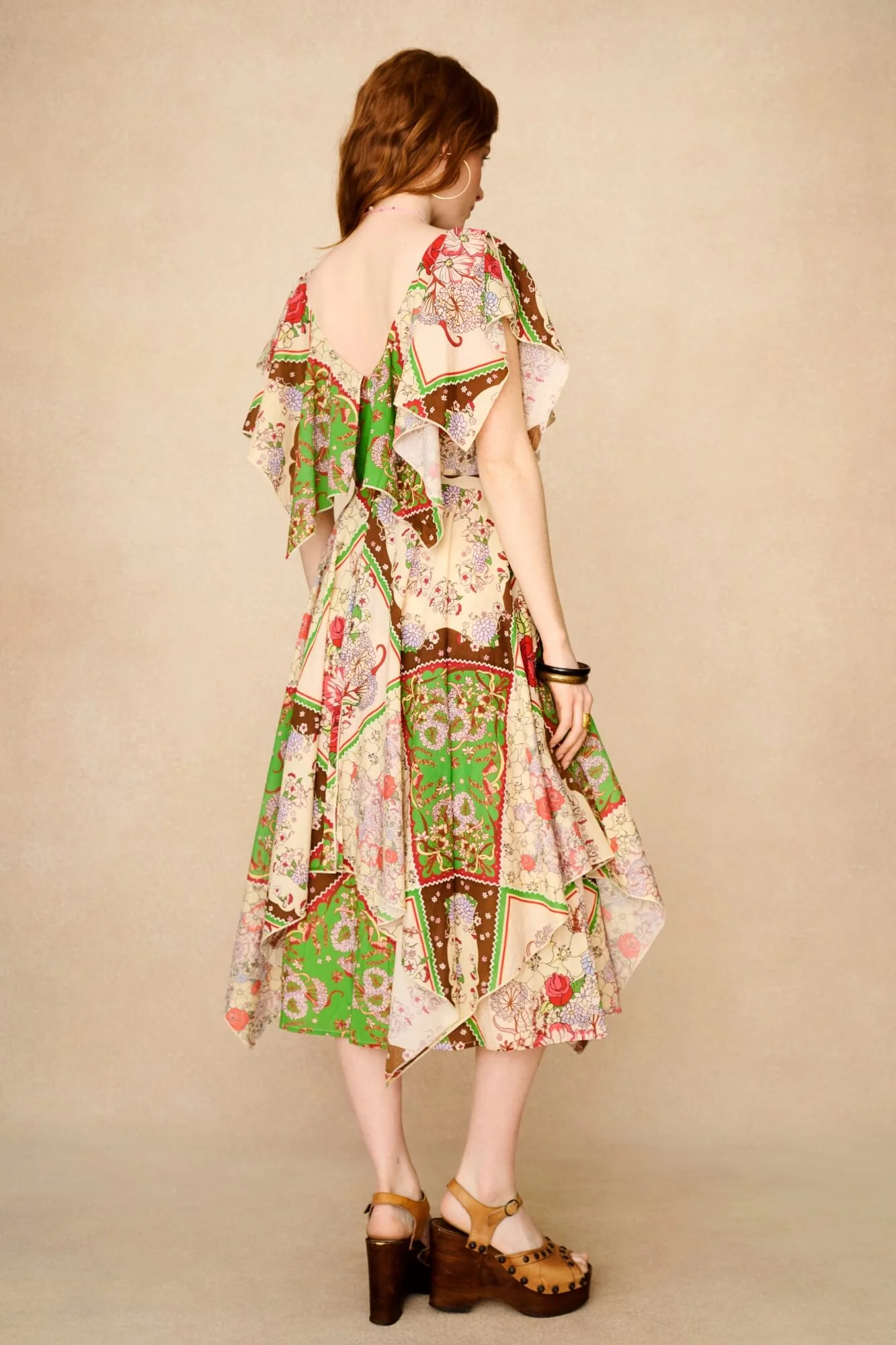 Secret Garden Handkerchief Midi Dress - Image 6