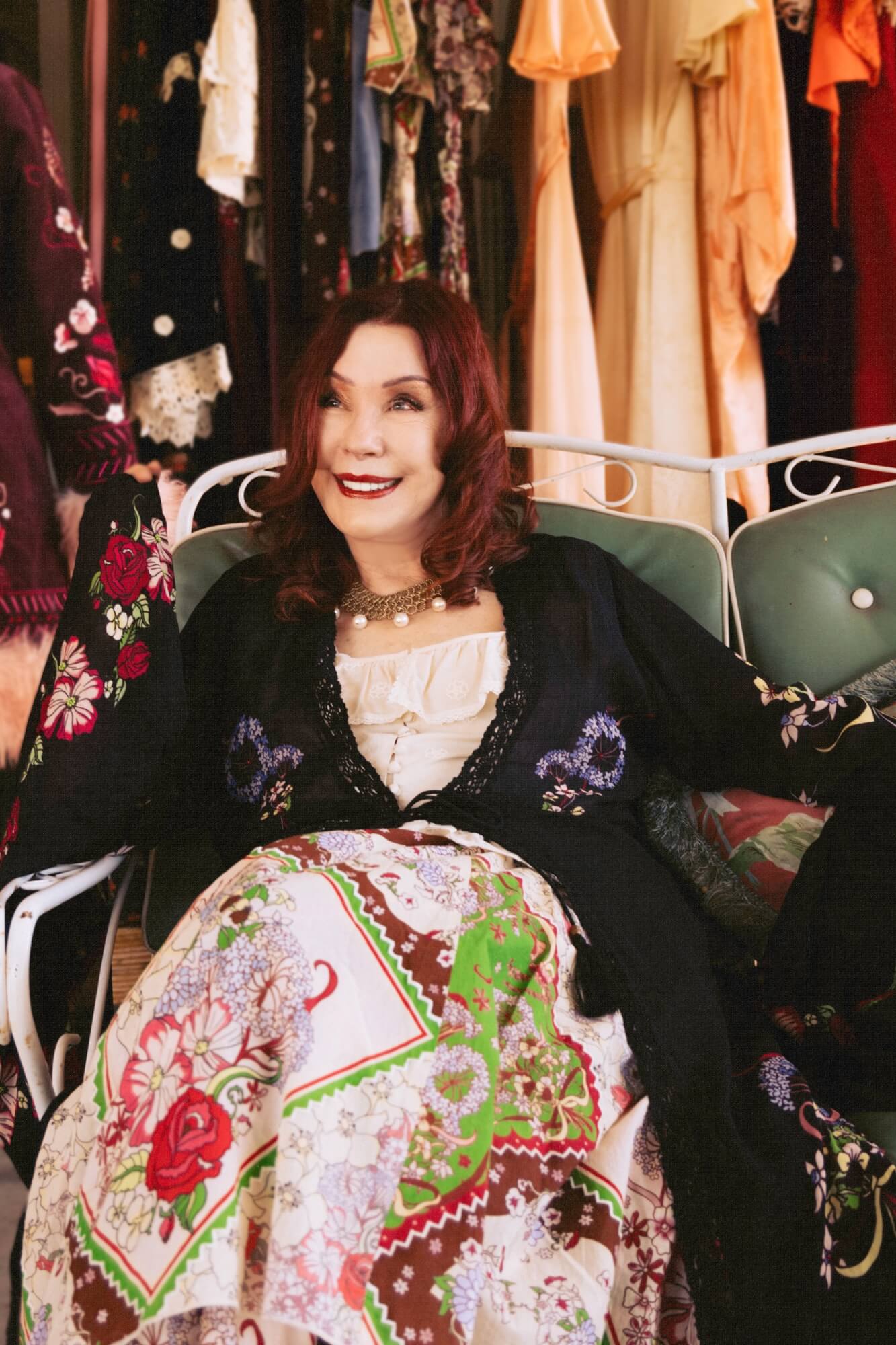 Wildflower Black Wide Sleeve Duster - Image 8